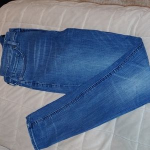 Pair of Previously Owned Express High rise Stretch "Denim Perfect" Legging